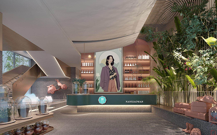 南小婉湘菜餐廳設計案例